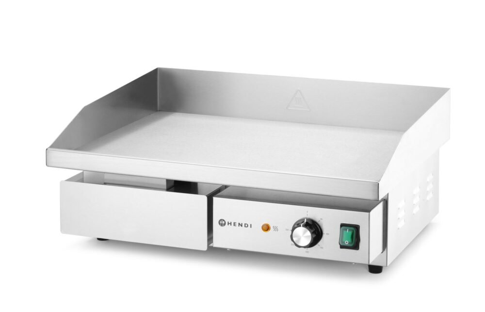 Grilis, plokščias, HENDI, Budget Line, 220-240V/3000W, 550x430x(H)240mm