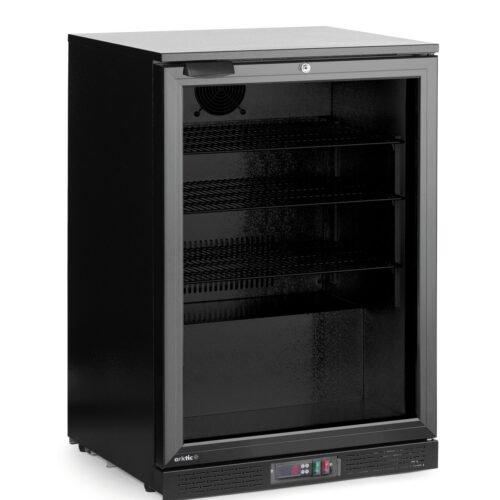 Vienerių durų baro šaldytuvas, Arktic, 105L, Juodas, 220-240V/120W, 600x530x(H)870mm