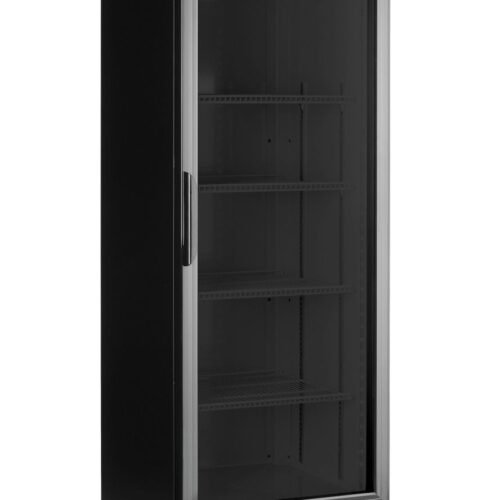 Vienų durų baro šaldytuvas su apšviečiamu skydeliu, Arktic, 254L, Juodas, 220-240V/250W, 578x605x(H)1980mm