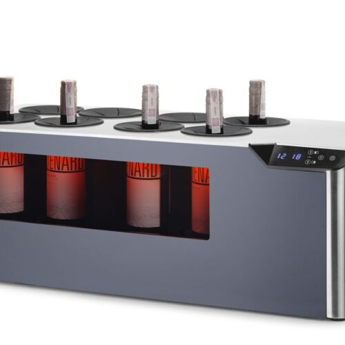 Antstalinis vyno šaldytuvas, 2 zonų, Arktic, Juodas, 220-240V/60W, 800x350x(H)293mm