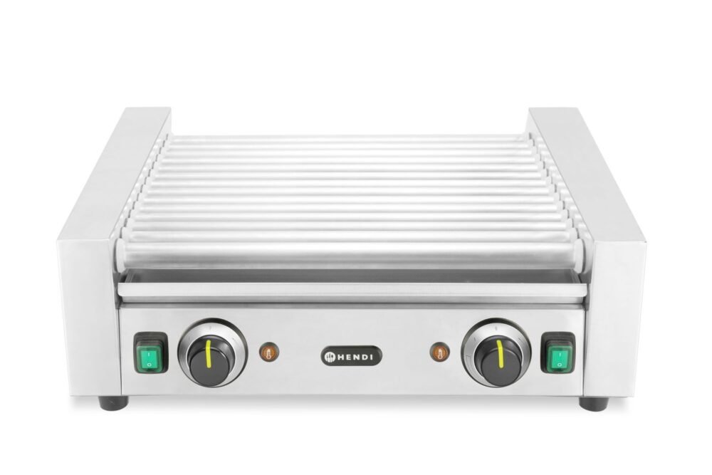 Dešrelių kepimo grilis – 2 zonų, HENDI, 230V/1230W, 566x640x(H)192mm