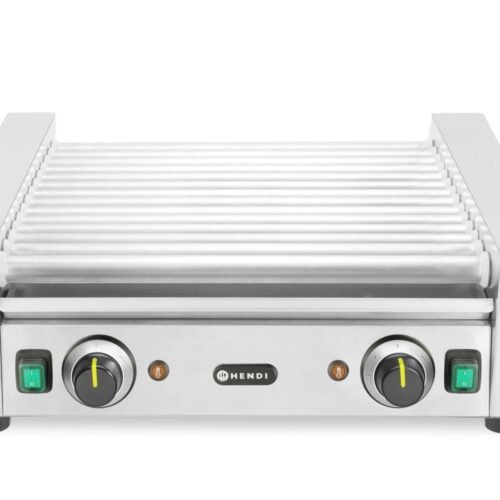 Dešrelių kepimo grilis – 2 zonų, HENDI, 230V/1230W, 566x640x(H)192mm