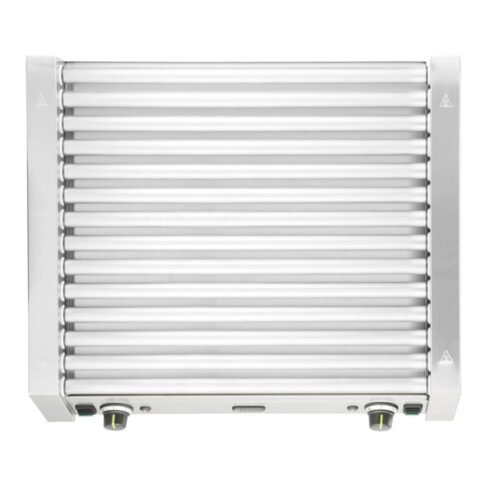 Dešrelių kepimo grilis XL – 2 zonų, HENDI, Sidabro, 220-240V/2000W, 732x590x(H)168mm