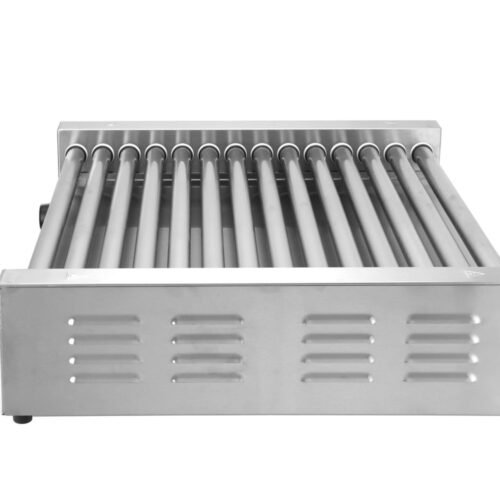 Dešrelių kepimo grilis XL – 2 zonų, HENDI, Sidabro, 220-240V/2000W, 732x590x(H)168mm