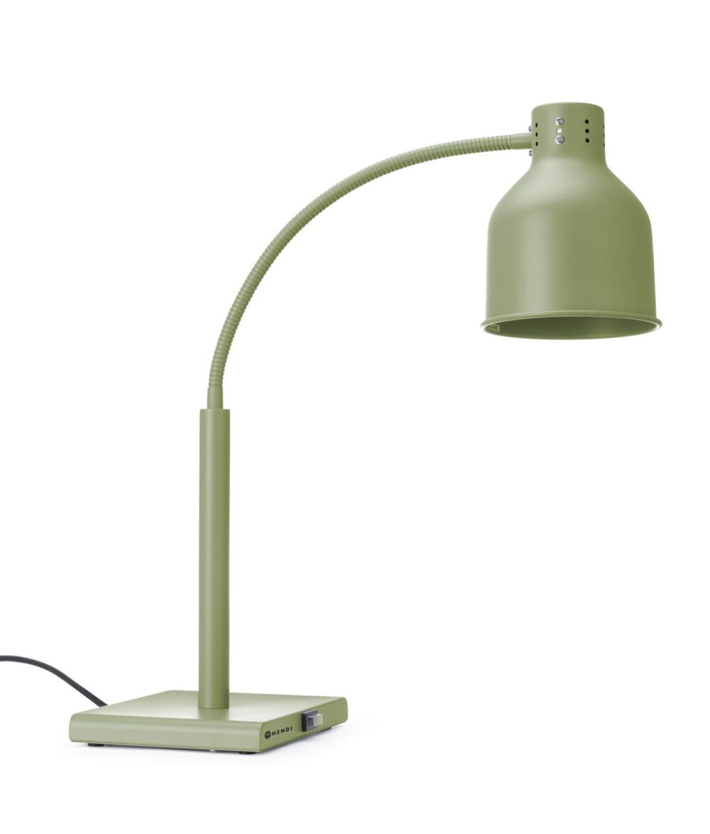 Lanksti patiekalams šildyti lempa, HENDI, Žalia, 220-240V/250W, 268x203x(H)660mm