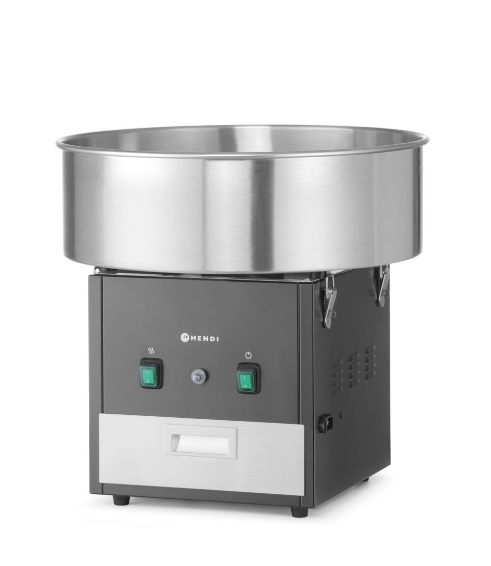 Cukraus vatos aparatas, HENDI, Juodas, 220-240V/1130W, 520x520x(H)503mm