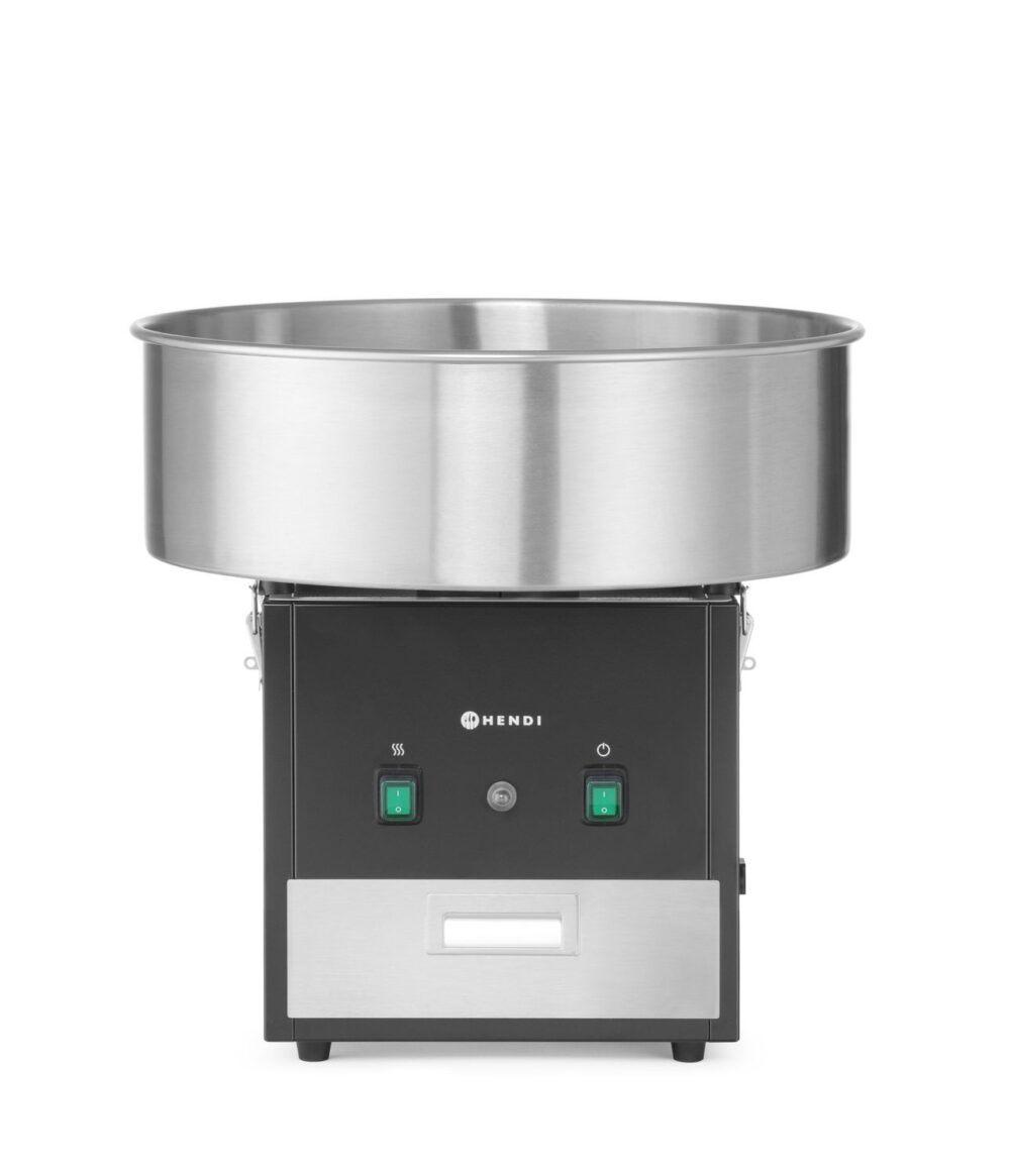 Cukraus vatos aparatas, HENDI, Juodas, 220-240V/1130W, 520x520x(H)503mm