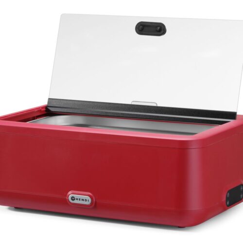 Stalo elektrinis marmitas UNIQ, HENDI, Raudona, 220-240V/700W, 607x402x(H)245mm