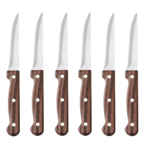 Peiliai didkepsniams - 6 vnt., HENDI, Profi Line, Rudas, 6 vnt., (L)210mm