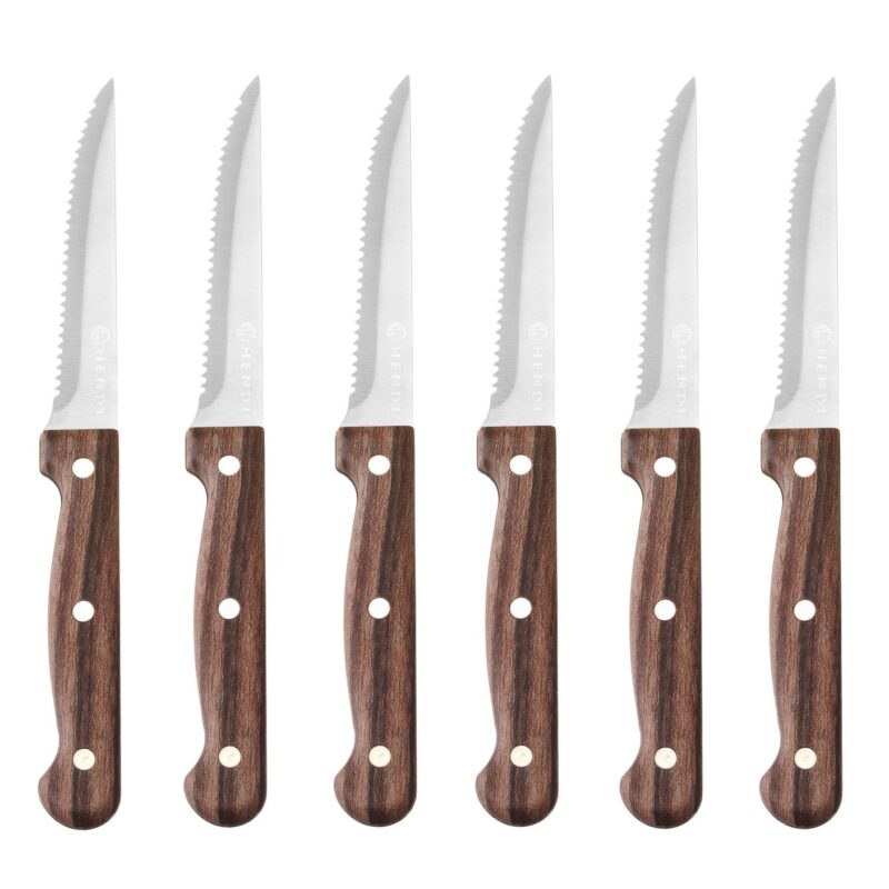 Peiliai didkepsniams - 6 vnt., HENDI, Profi Line, Rudas, 6 vnt., (L)210mm