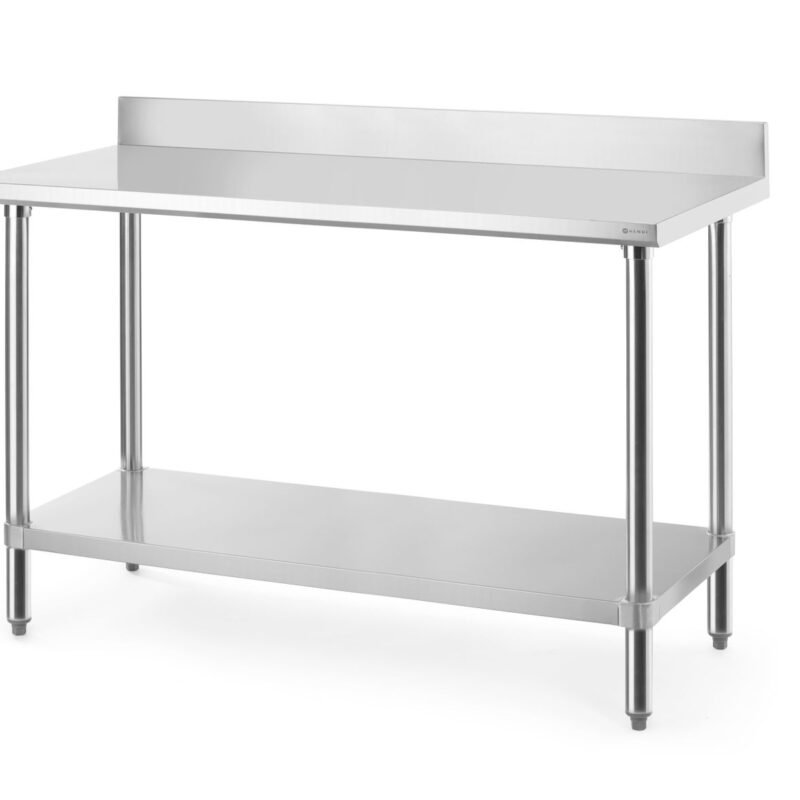 Darbo stalas su nugarėle, HENDI, Budget Line, 1400x600x(H)950mm