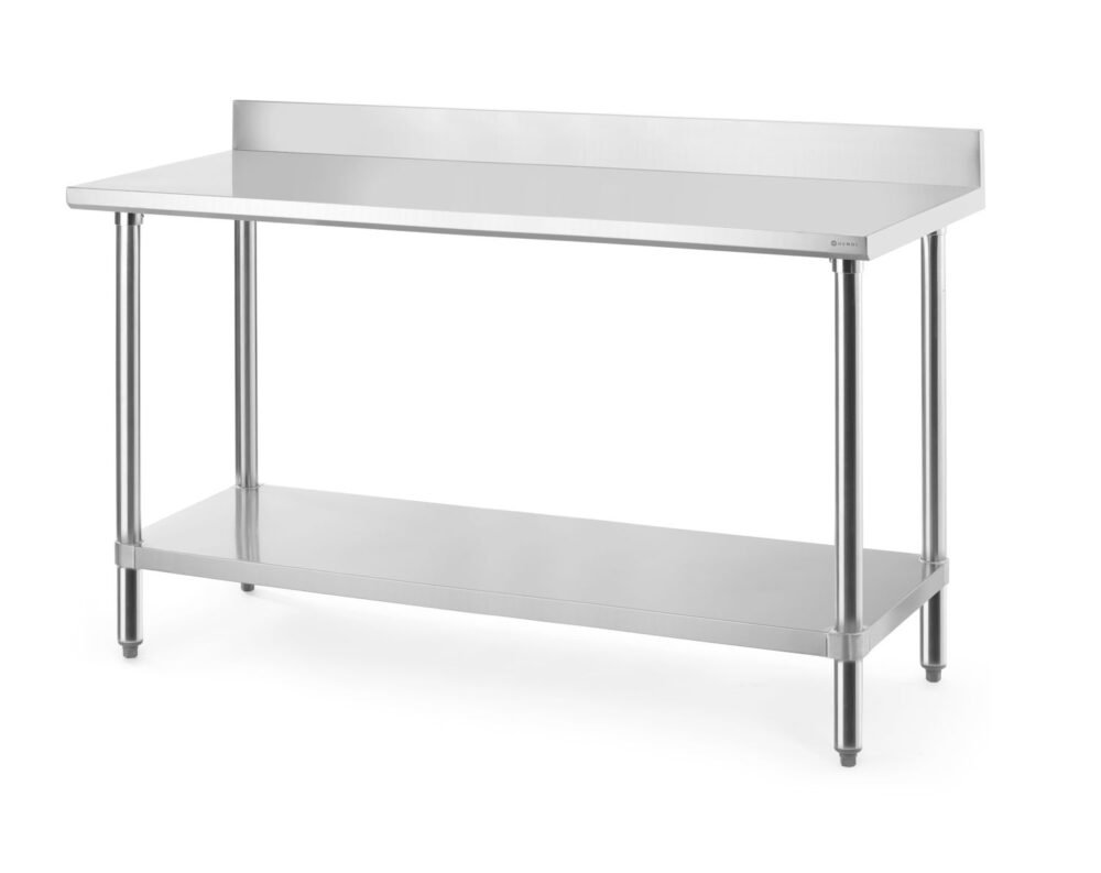 Darbo stalas su nugarėle, HENDI, Budget Line, 1600x600x(H)950mm