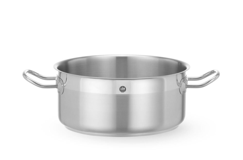 Žemas puodas, be dangčio, HENDI, Profi Line, 4,7L, ⌀240x(H)112mm