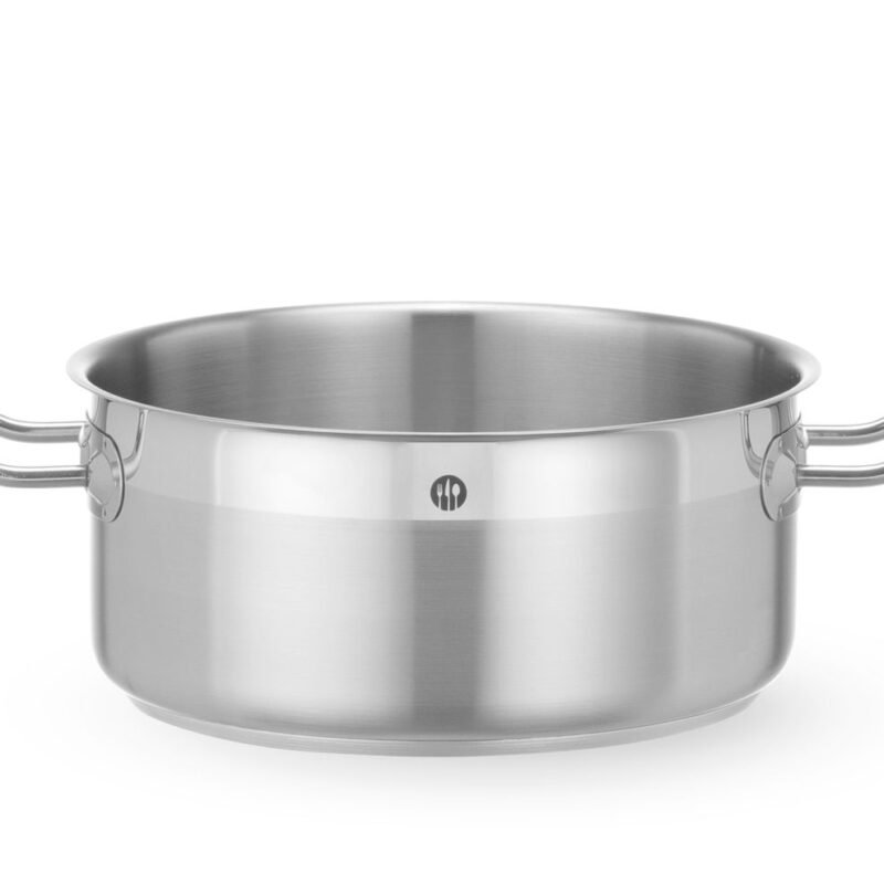 Žemas puodas, be dangčio, HENDI, Profi Line, 4,7L, ⌀240x(H)112mm