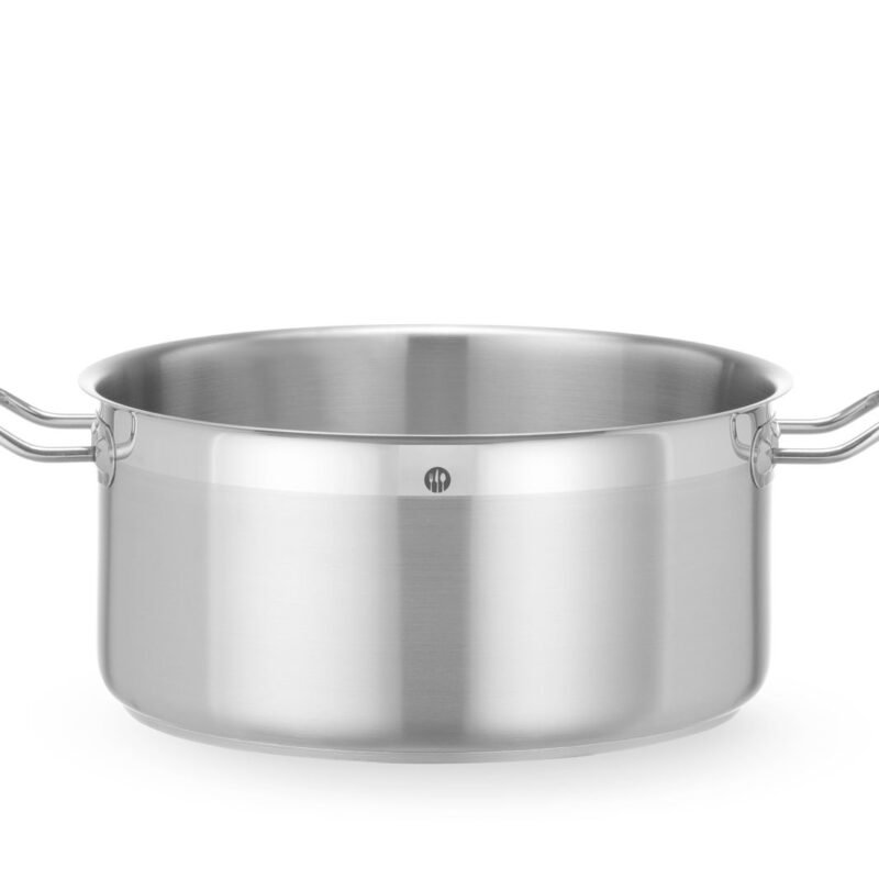 Žemas puodas, be dangčio, HENDI, Profi Line, 12L, ⌀320x(H)156mm