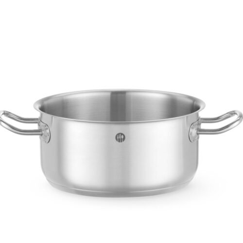 Žemas prikaistuvis – be dangčio, HENDI, Kitchen Line, 2,9L, ⌀200x(H)95mm