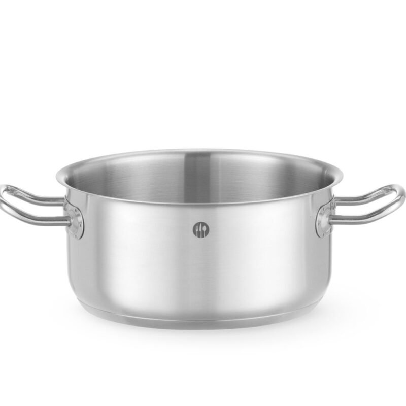 Žemas prikaistuvis – be dangčio, HENDI, Kitchen Line, 2,9L, ⌀200x(H)95mm