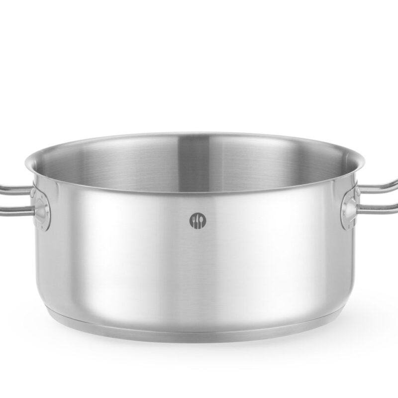 Žemas prikaistuvis – be dangčio, HENDI, Kitchen Line, 4,9L, ⌀240x(H)110mm