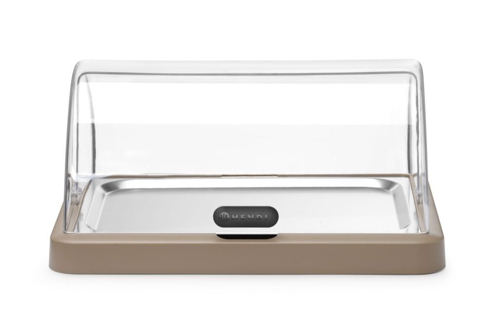 Vienguba aušinimo vitrina Duo UNIQ, HENDI, designed by Robert Bronwasser, Smėlio spalvos, 460x355x(H)220mm
