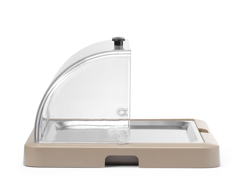 Vienguba aušinimo vitrina Duo UNIQ, HENDI, designed by Robert Bronwasser, Smėlio spalvos, 460x355x(H)220mm