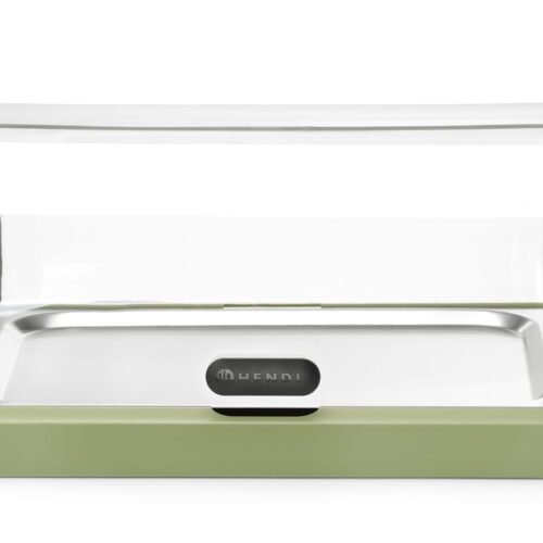Vienguba aušinimo vitrina Duo UNIQ, HENDI, designed by Robert Bronwasser, Žalia, 460x355x(H)220mm