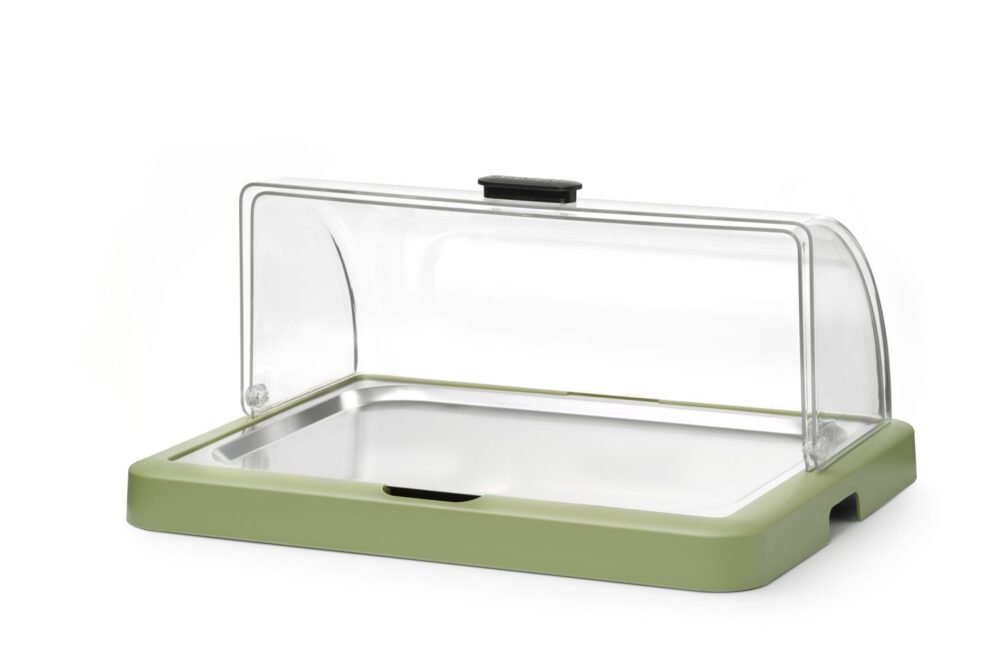 Vienguba aušinimo vitrina Duo UNIQ, HENDI, designed by Robert Bronwasser, Žalia, 460x355x(H)220mm