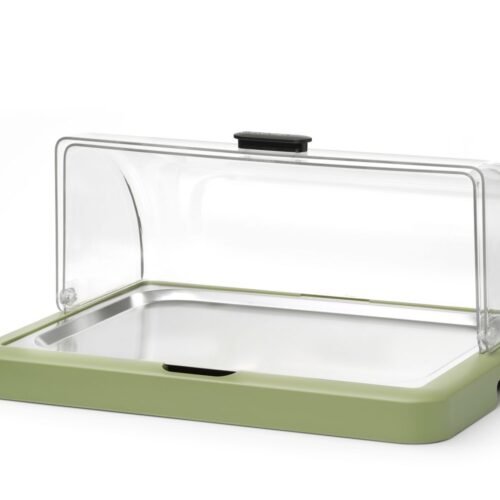 Vienguba aušinimo vitrina Duo UNIQ, HENDI, designed by Robert Bronwasser, Žalia, 460x355x(H)220mm