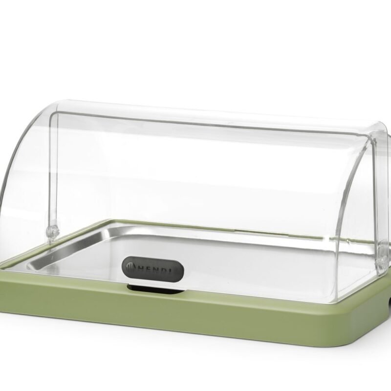 Vienguba aušinimo vitrina Duo UNIQ, HENDI, designed by Robert Bronwasser, Žalia, 460x355x(H)220mm