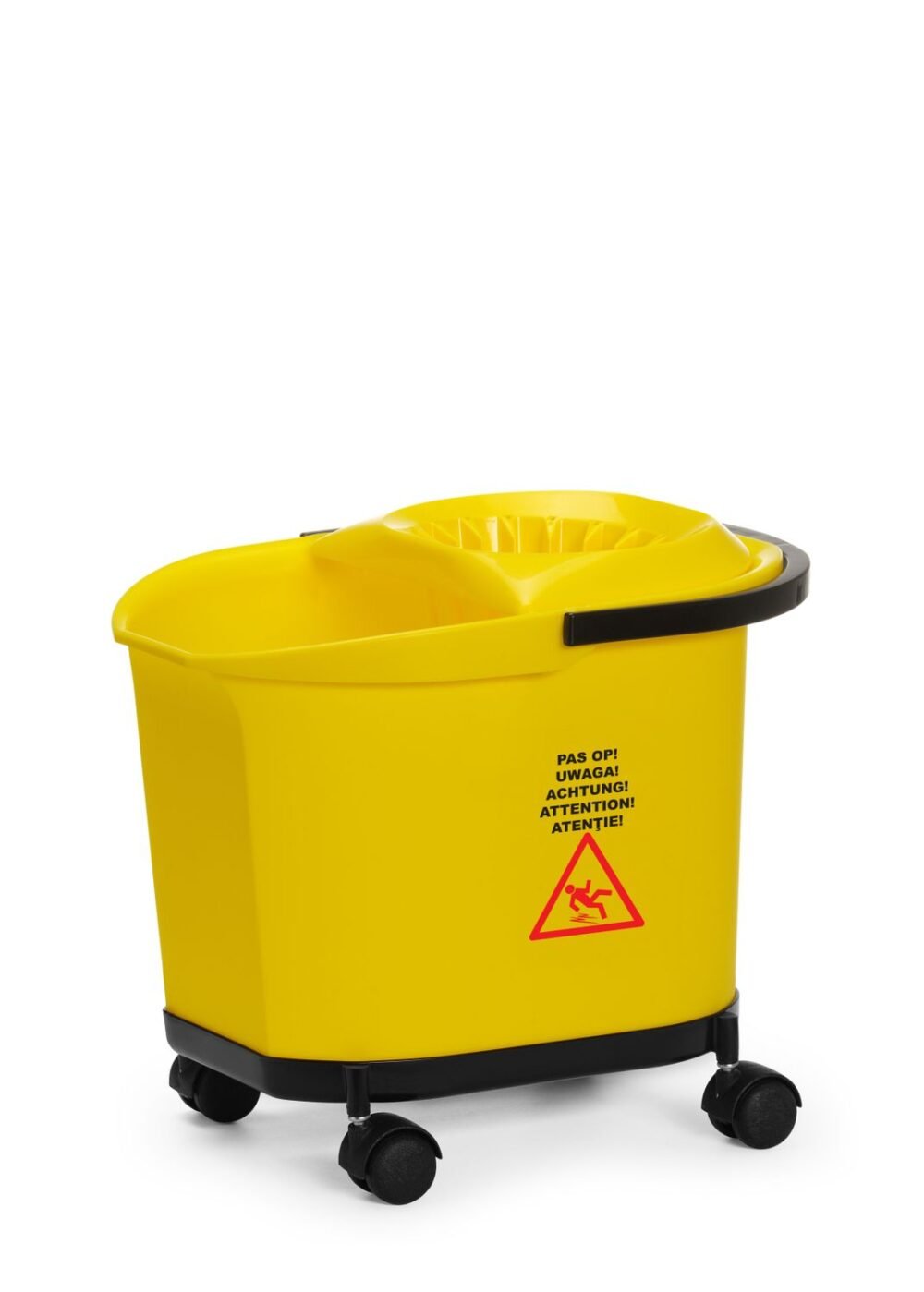 Šluostės kibiras, HENDI, 16L, Geltonas, 405x296x(H)340mm