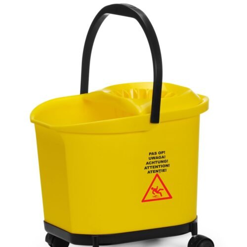 Šluostės kibiras, HENDI, 16L, Geltonas, 405x296x(H)340mm