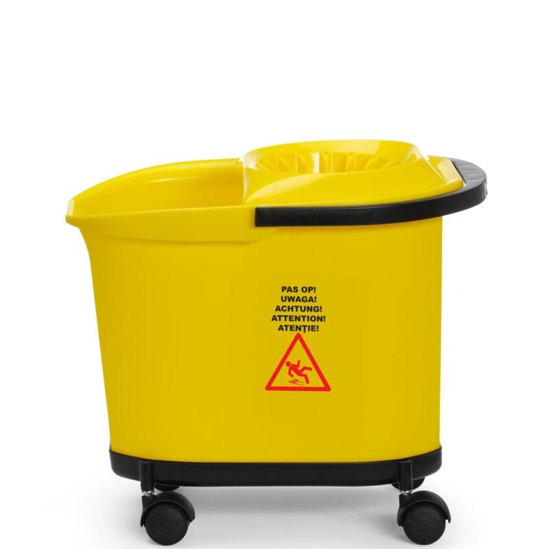 Šluostės kibiras, HENDI, 16L, Geltonas, 405x296x(H)340mm