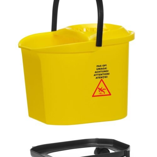 Šluostės kibiras, HENDI, 16L, Geltonas, 405x296x(H)340mm