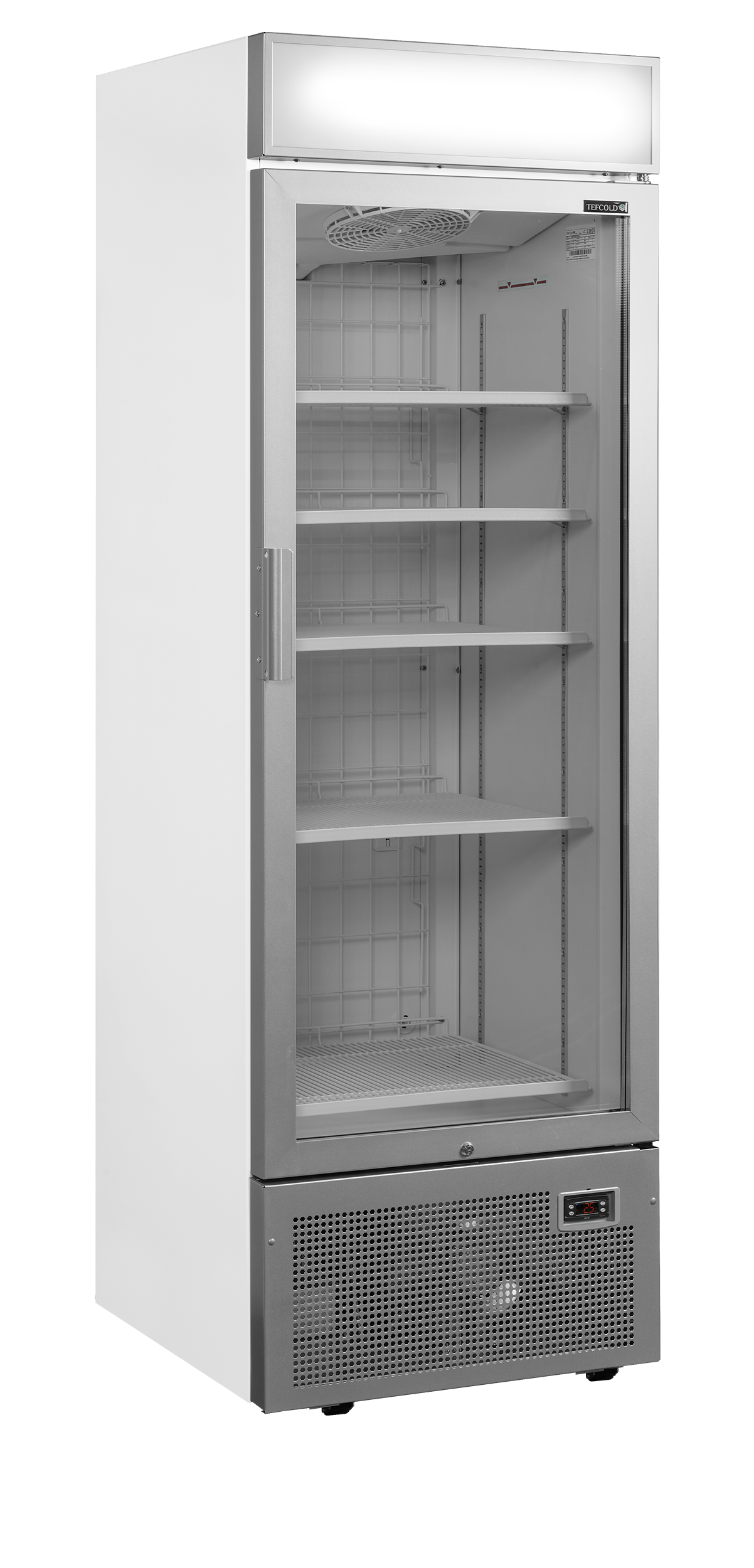 Vitrininė šaldymo spinta UFSC1450GCP NF Silver