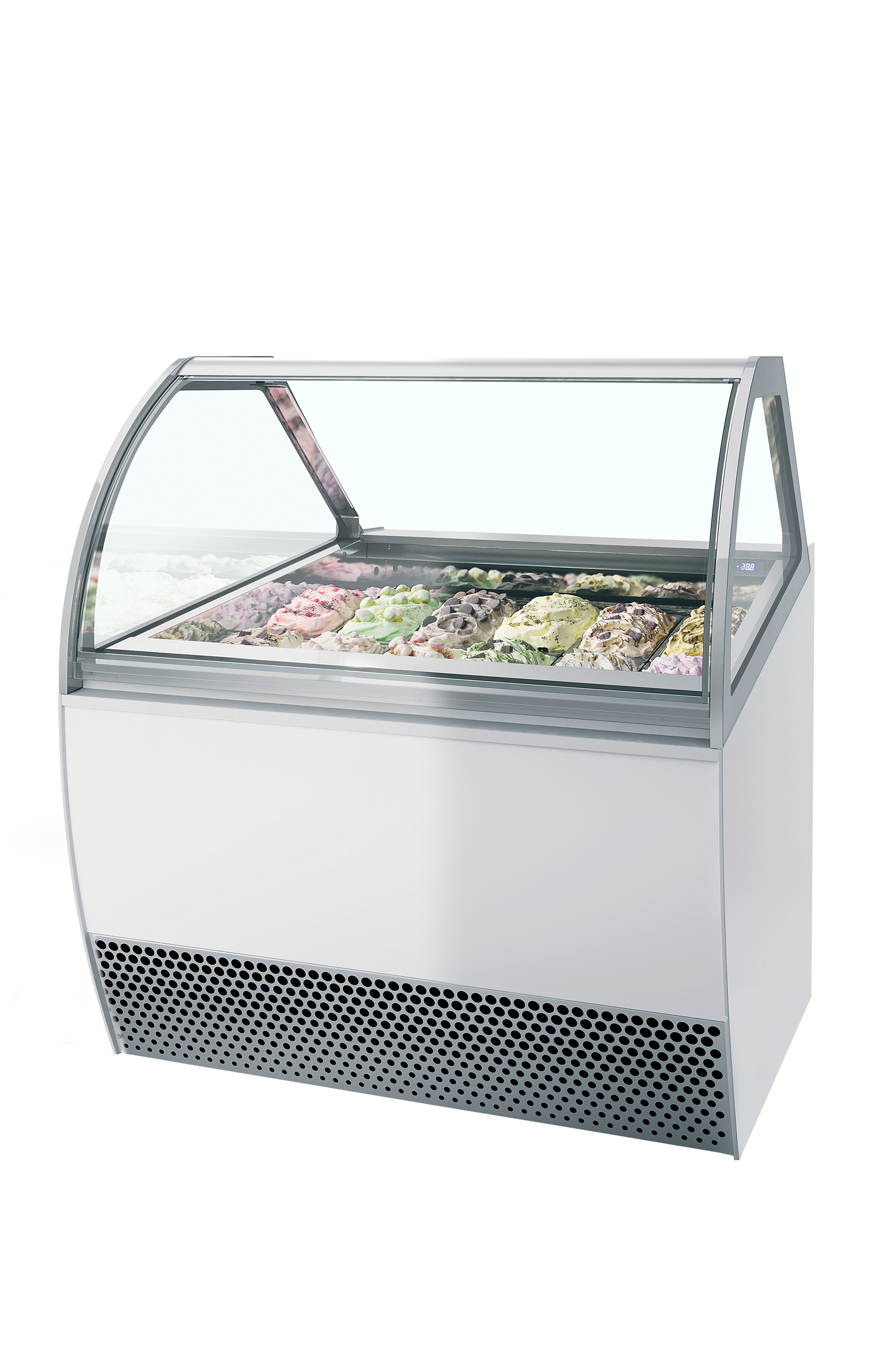 Ventilated Scoop Ice Cream Display MILLENNIUM LX12