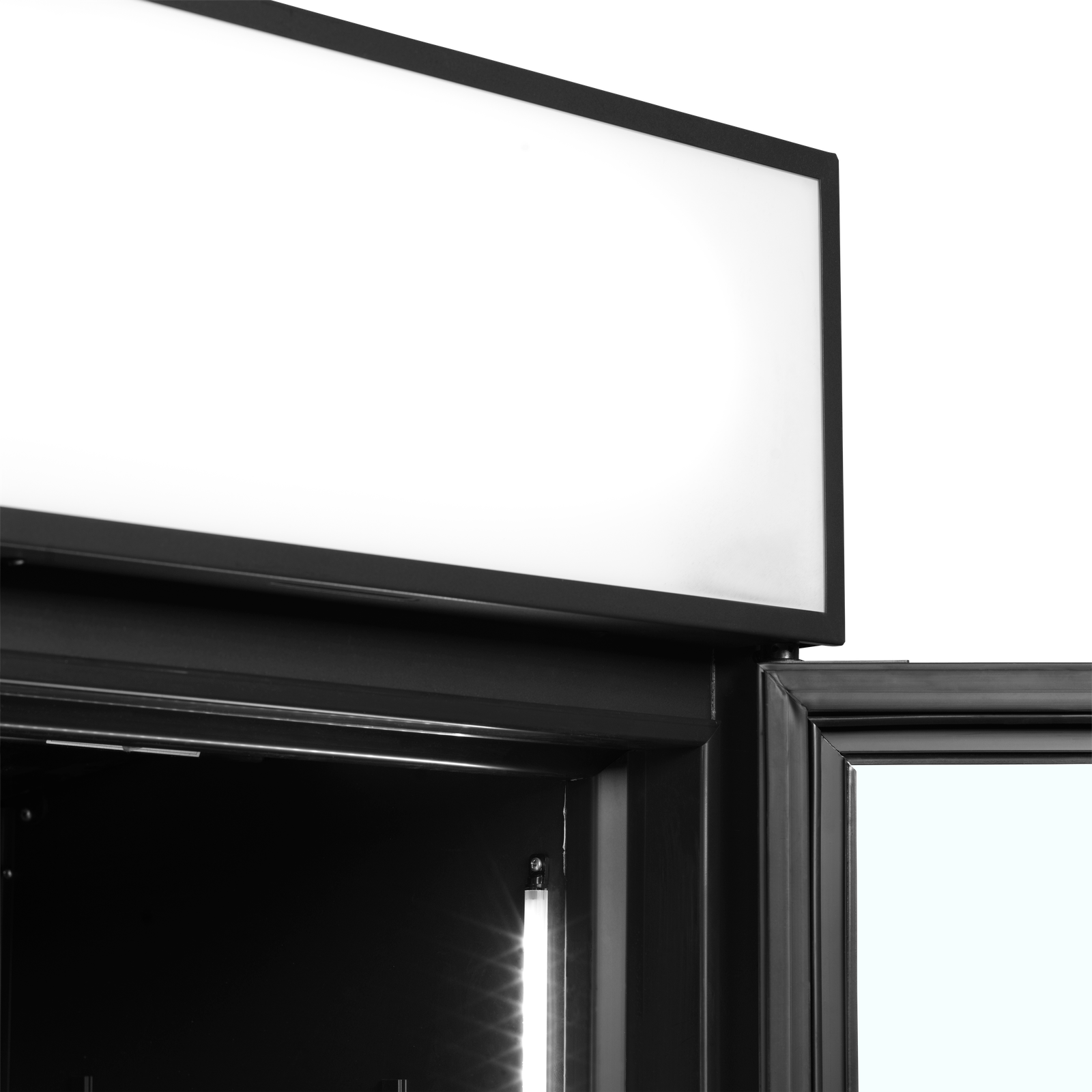 cGVyZmlvbi9jMzNiODUzNy0wMDQ1LTRjZmQtODBmZS03ZGRlNWM5MWJjNzYucG5n Juoda dviejų durų vitrina su stogu FSC1000H BLACK