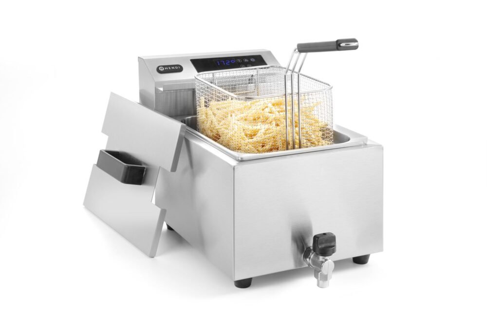 Gruzdintuvė su skaitmeniniu skydeliu Profi Line su išleidimo kraneliu 8 l, HENDI, Profi Line, 8L, 230V/3500W, 305x515x(H)345mm