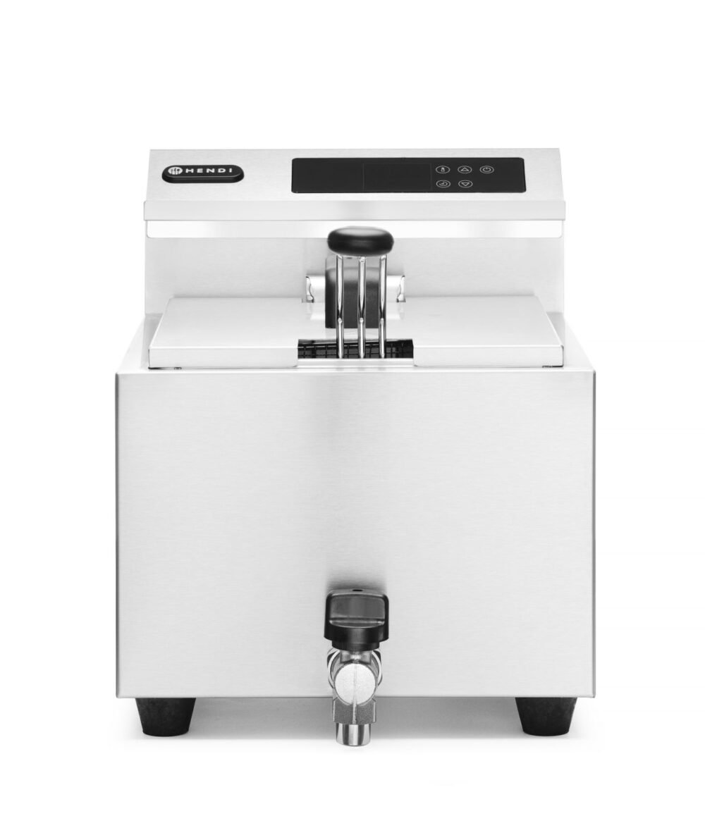 Gruzdintuvė su skaitmeniniu skydeliu Profi Line su išleidimo kraneliu 8 l, HENDI, Profi Line, 8L, 230V/3500W, 305x515x(H)345mm