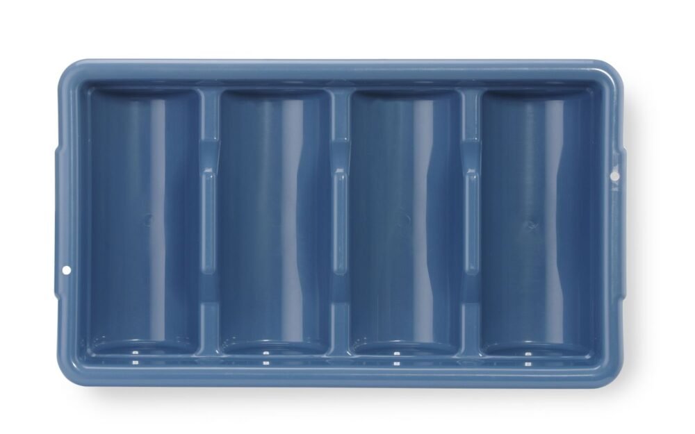 Stalo įrankių rinkinys su padėklu, HENDI, Mėlynas, 525x300x(H)95mm, rettangolare