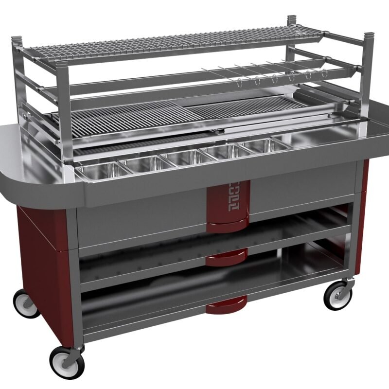 KOPA R120ST raudona - Anglies Robata