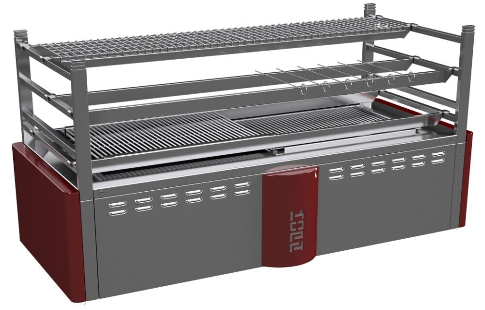 KOPA R120T raudonas – anglies Robata