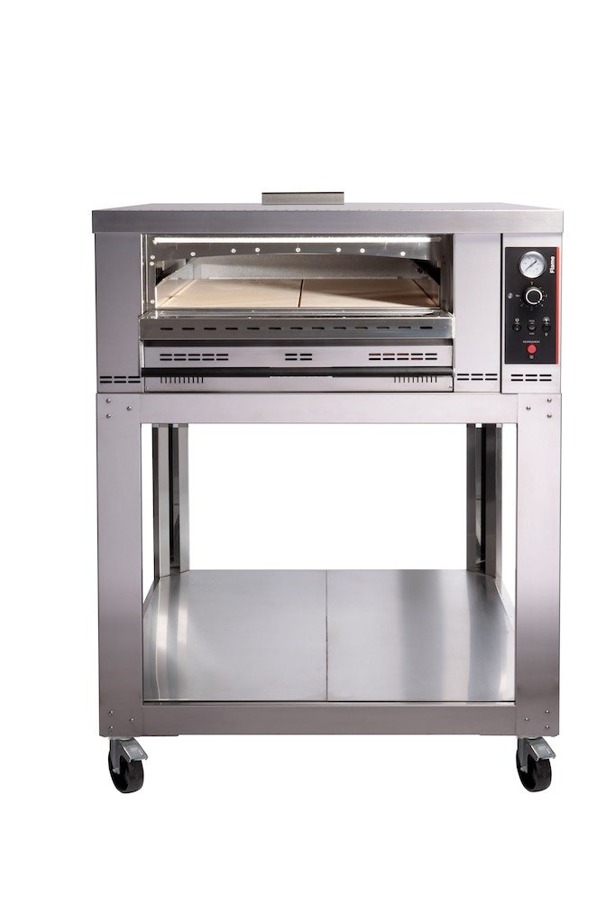 PIZZA GROUP FLAME4 - Dėklo tipo dujinė picų krosnelė