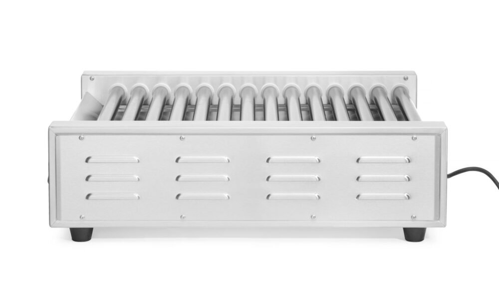 Dviejų zonų ritininis dešrelių grilis, HENDI, 14 ritinėlių, 230V/1480W, 520x650x(H)176mm