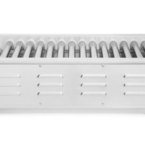 Dviejų zonų ritininis dešrelių grilis, HENDI, 14 ritinėlių, 230V/1480W, 520x650x(H)176mm