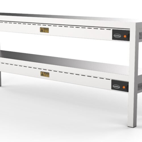 OVERSHELF CERAMIC HEATED 2 LEVELS 1600  8 HEATERS OF 250W