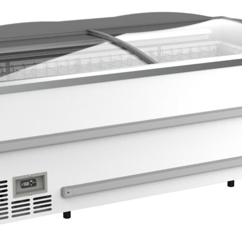SUPERMARKET CHEST FREEZER WHITE HEAD ELEMENT  MANUAL DEFROST
