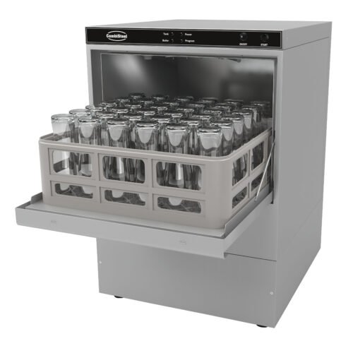 GLASS WASHER ENT 400-230 DP DDE   WITH DRAIN PUMP AND DETERGENT DISPENSER