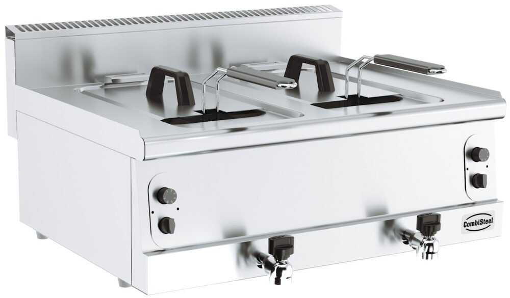 BASE 600 GAS FRYER 2X8L  **ATTENTION, 800MM WIDTH**