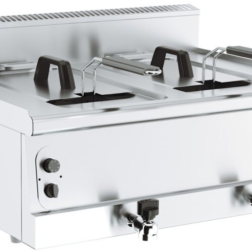 BASE 600 GAS FRYER 2X8L  **ATTENTION, 800MM WIDTH**