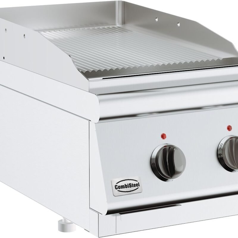 BASE 700 EL. FRY TOP GROOVED