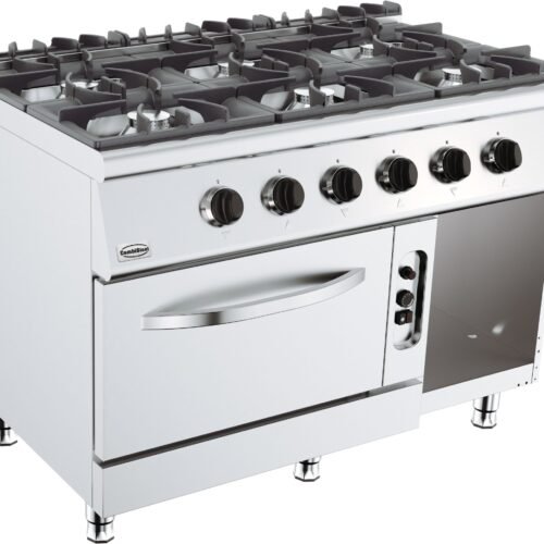 BASE 700 GAS STOVE 6 BU. WITH GAS OVEN